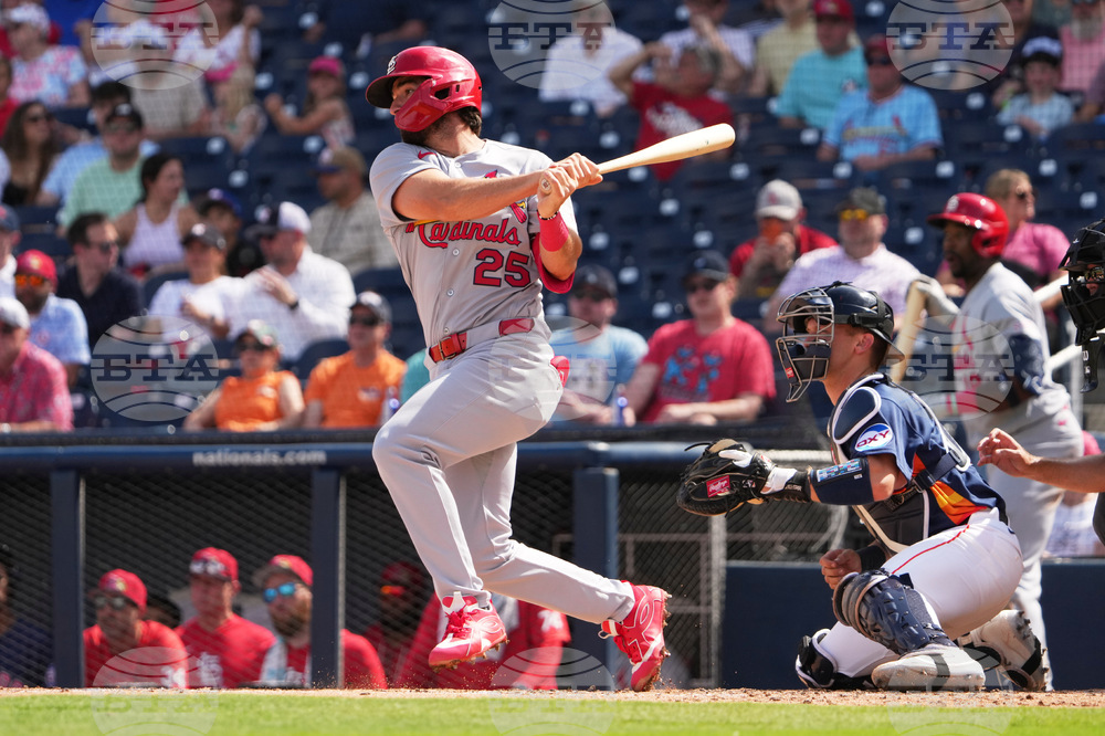 Cardinals Astros Spring Baseball