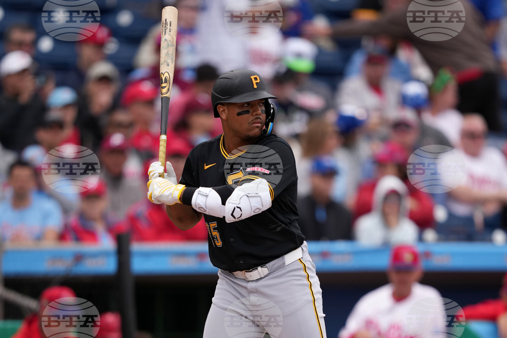 Pirates Phillies Spring Baseball