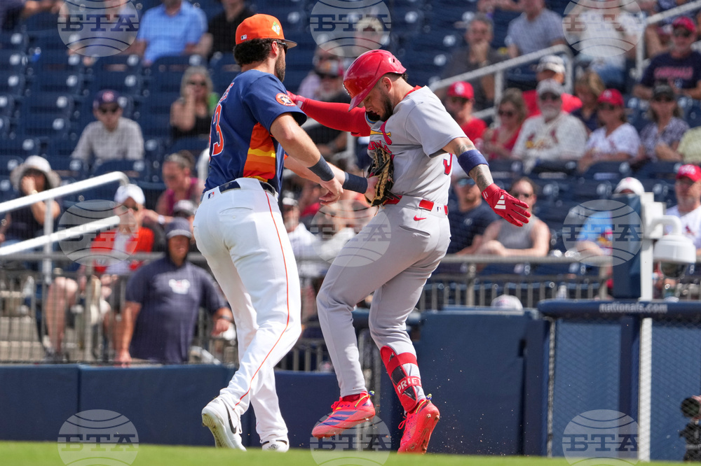 Cardinals Astros Spring Baseball