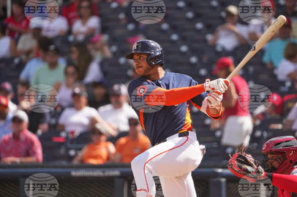 Cardinals Astros Spring Baseball