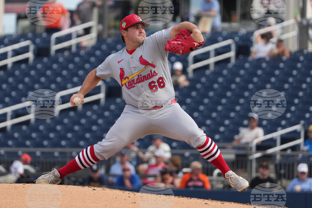 Cardinals Astros Spring Baseball