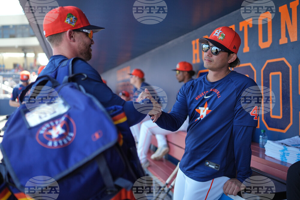 Cardinals Astros Spring Baseball