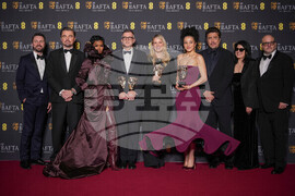 Britain BAFTA Film Awards 2026 Winners Photo Call