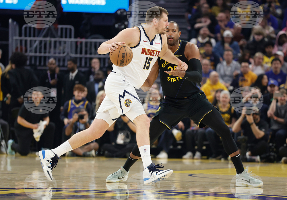 Nuggets Warriors Basketball