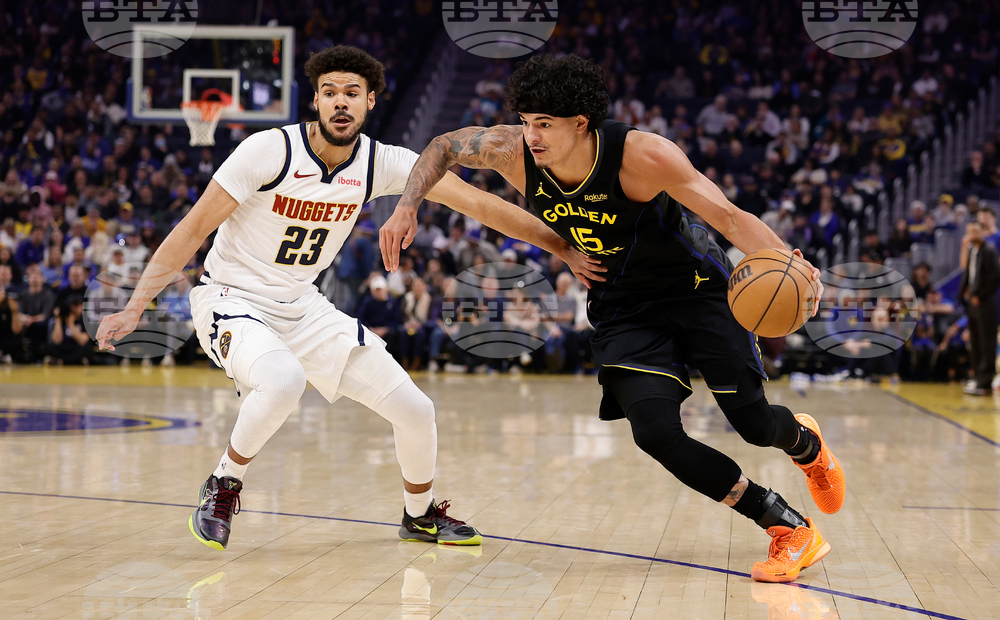 Nuggets Warriors Basketball