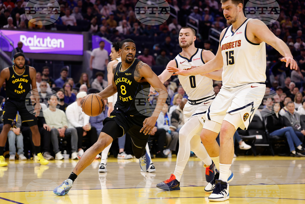 Nuggets Warriors Basketball