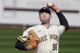 Royals Brewers Spring Baseball