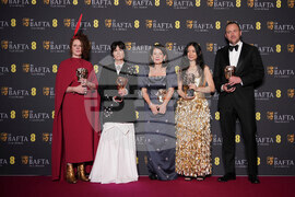 Britain BAFTA Film Awards 2026 Winners Photo Call