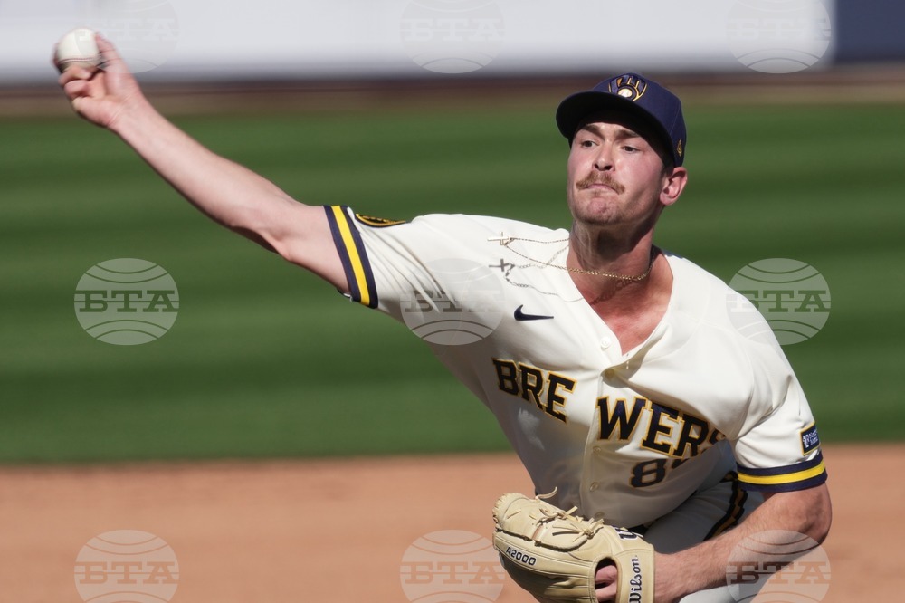 Royals Brewers Spring Baseball