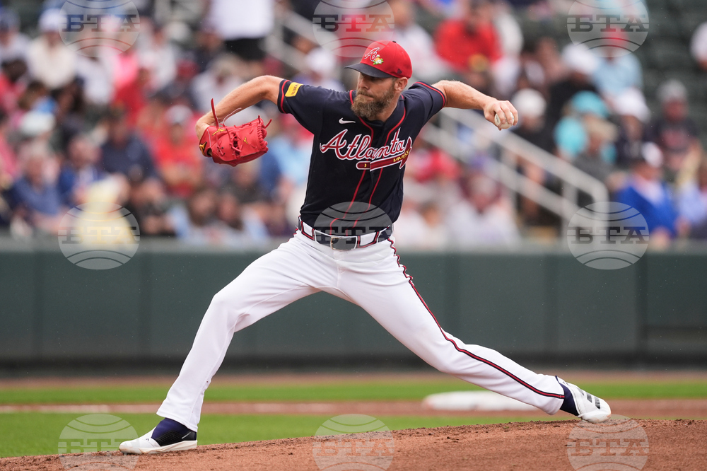 Twins Braves Spring Baseball