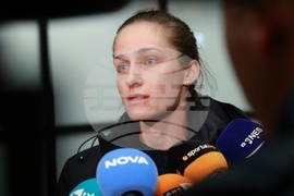 Летище „Васил Левски“ - биатлонисти - посрещане