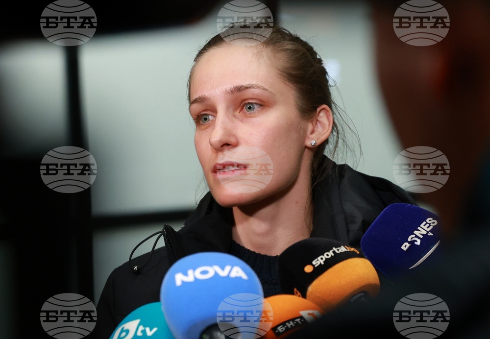 Летище „Васил Левски“ - биатлонисти - посрещане