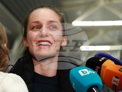 Летище „Васил Левски“ - биатлонисти - посрещане