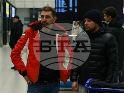 Летище „Васил Левски“ - биатлонисти - посрещане