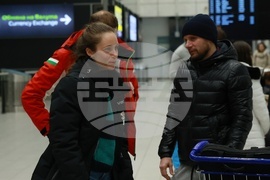 Летище „Васил Левски“ - биатлонисти - посрещане