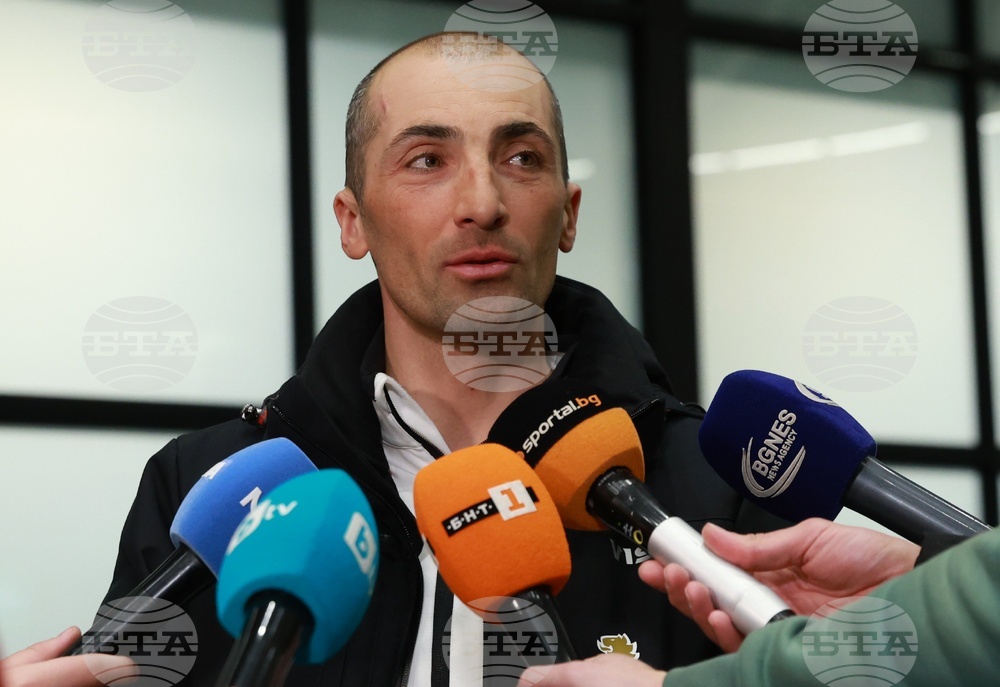 Летище „Васил Левски“ - биатлонисти - посрещане