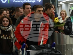 Летище „Васил Левски“ - биатлонисти - посрещане