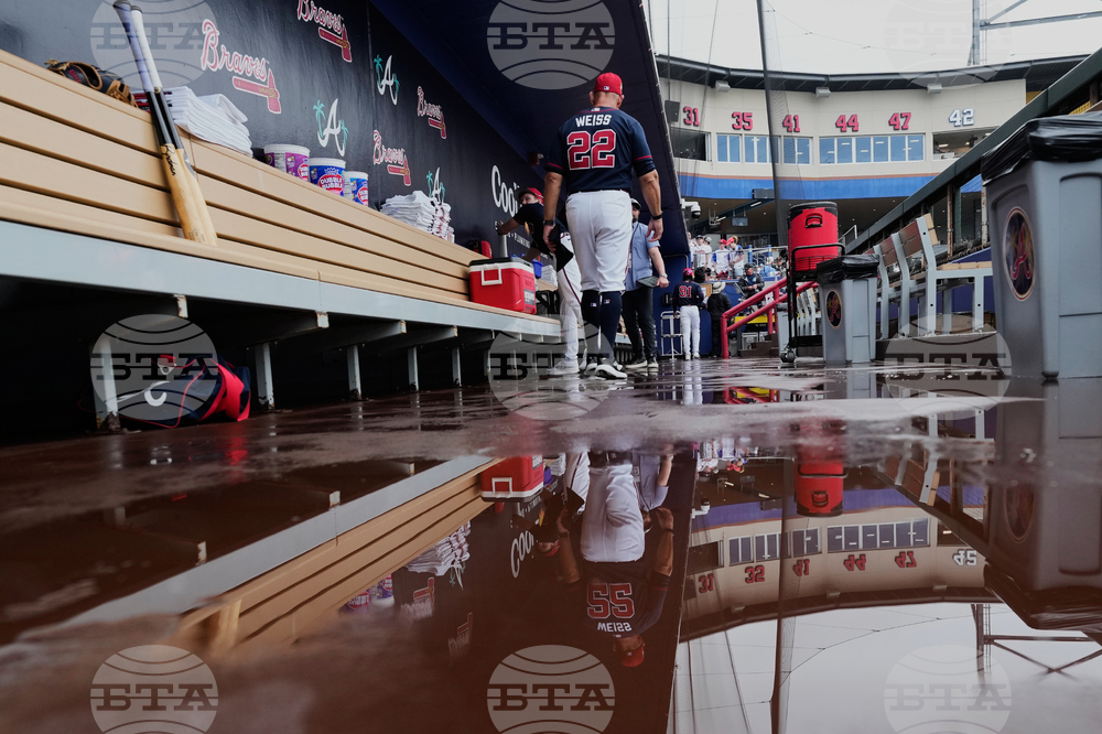 Twins Braves Spring Baseball