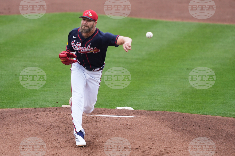 Twins Braves Spring Baseball