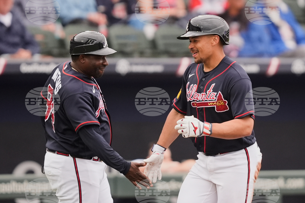 Twins Braves Spring Baseball
