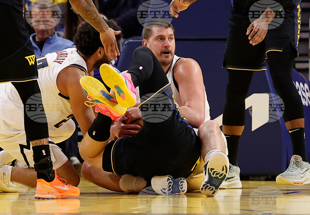 Nuggets Warriors Basketball