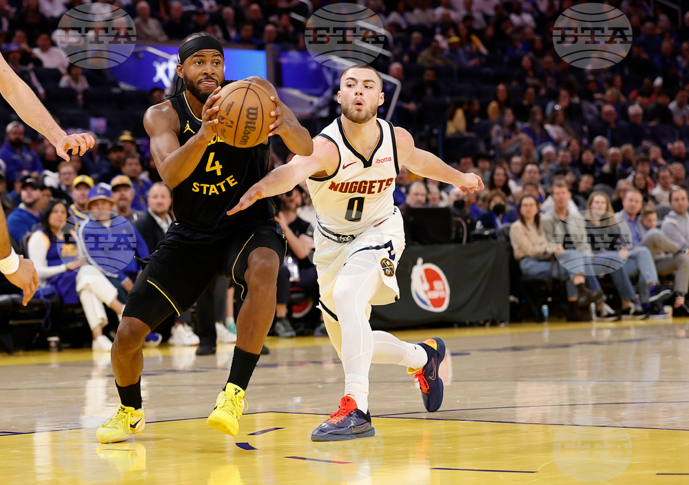 Nuggets Warriors Basketball