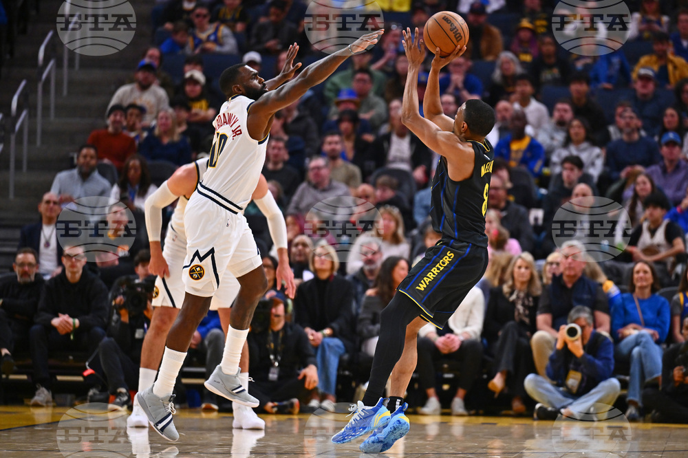 Nuggets Warriors Basketball