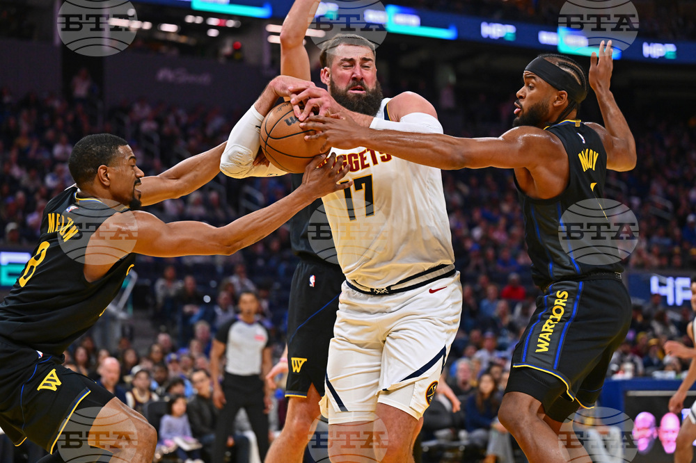 Nuggets Warriors Basketball