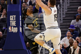 Nuggets Warriors Basketball