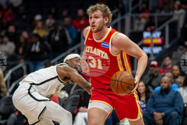 Nets Hawks Basketball