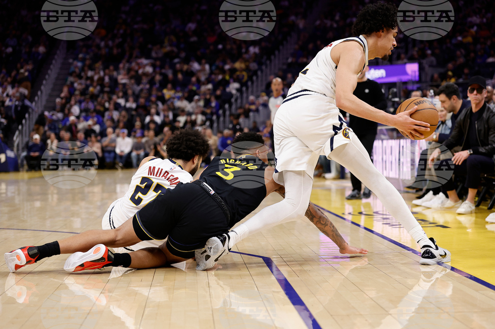 Nuggets Warriors Basketball