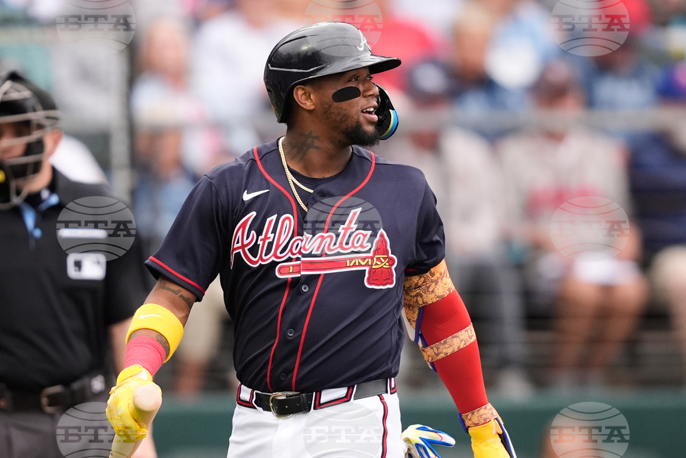 Twins Braves Spring Baseball