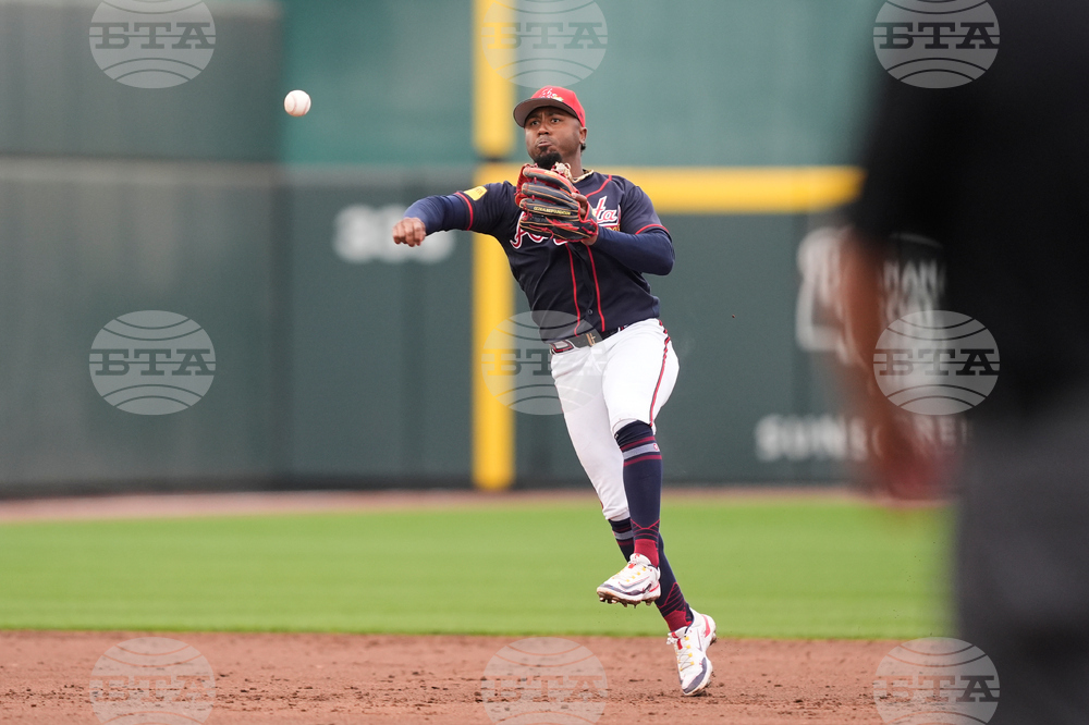 Twins Braves Spring Baseball
