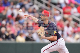 Twins Braves Spring Baseball