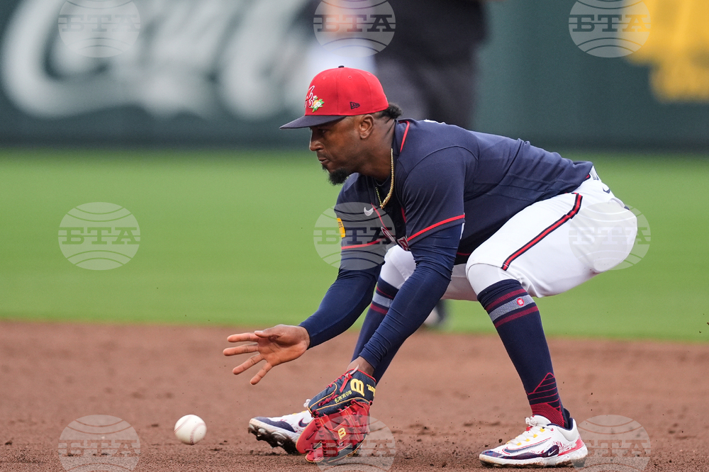 Twins Braves Spring Baseball