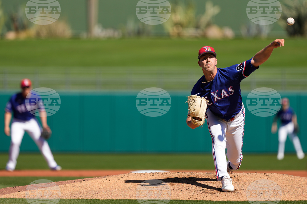 Rockies Rangers Spring Baseball