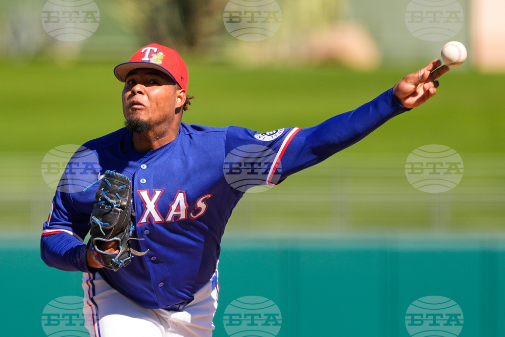 Rockies Rangers Spring Baseball