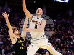 Nuggets Warriors Basketball