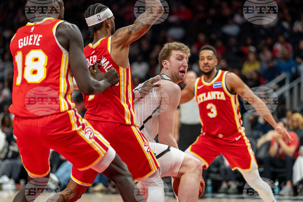 Nets Hawks Basketball