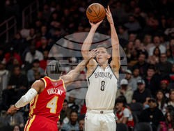Nets Hawks Basketball
