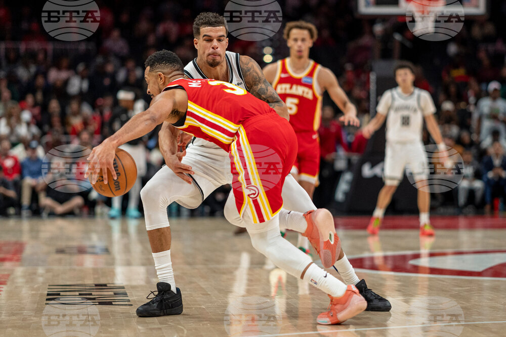 Nets Hawks Basketball