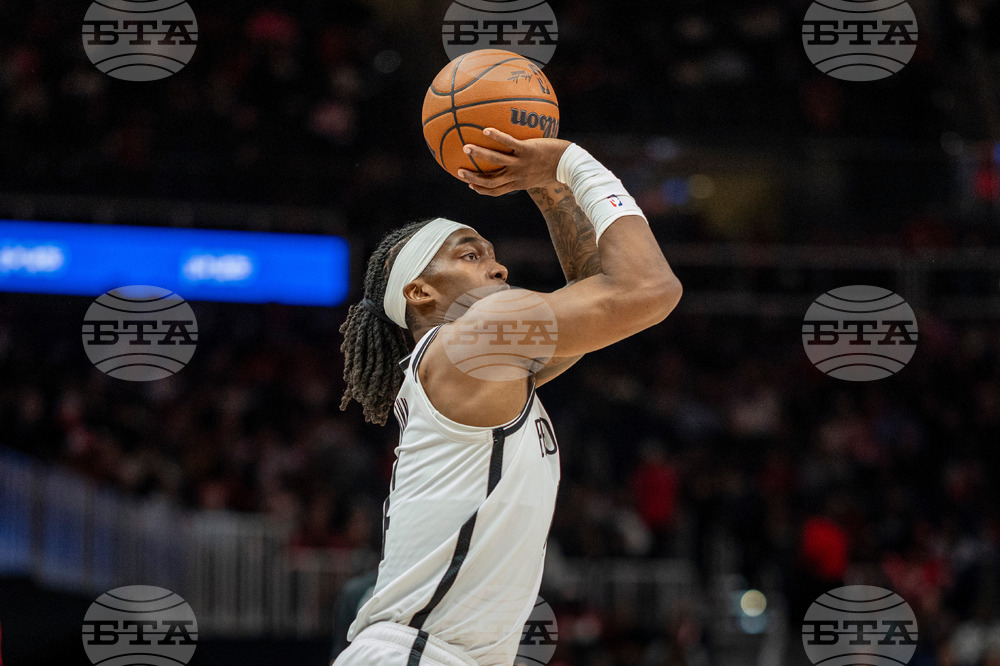 Nets Hawks Basketball