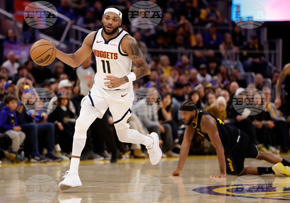 Nuggets Warriors Basketball