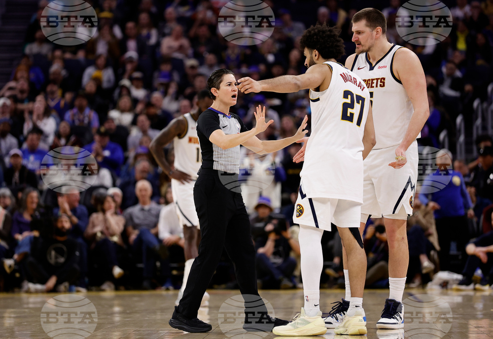 Nuggets Warriors Basketball