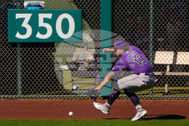 Rockies Rangers Spring Baseball