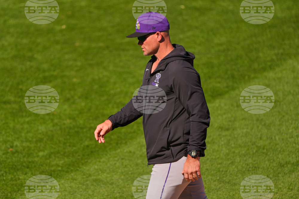 Rockies Rangers Spring Baseball
