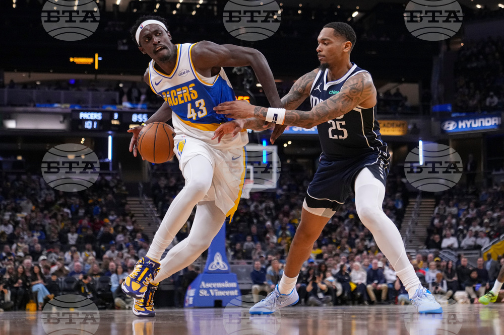 Mavericks Pacers Basketball