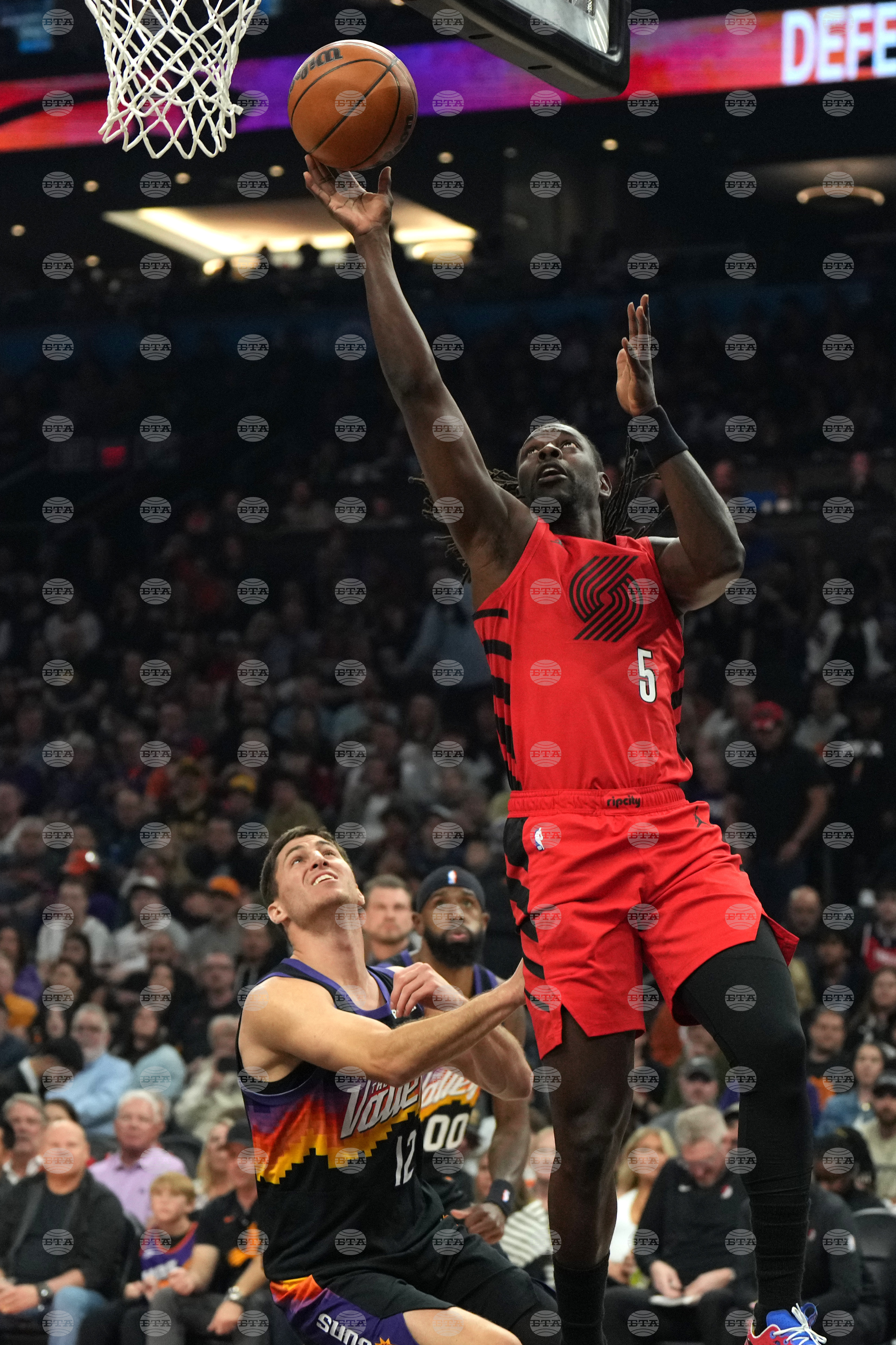 Trail Blazers Suns Basketball