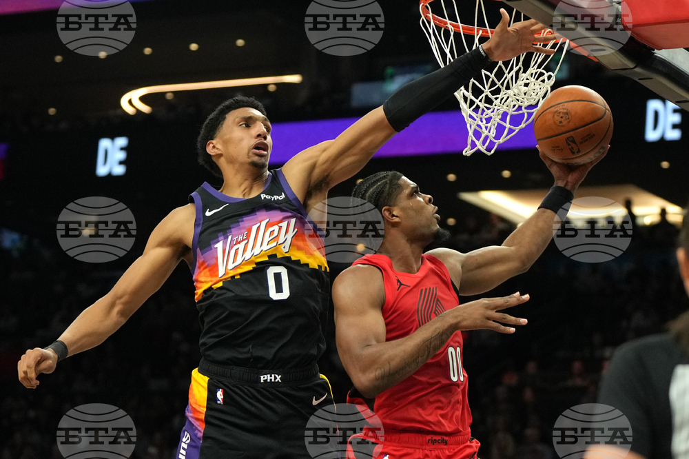 Trail Blazers Suns Basketball