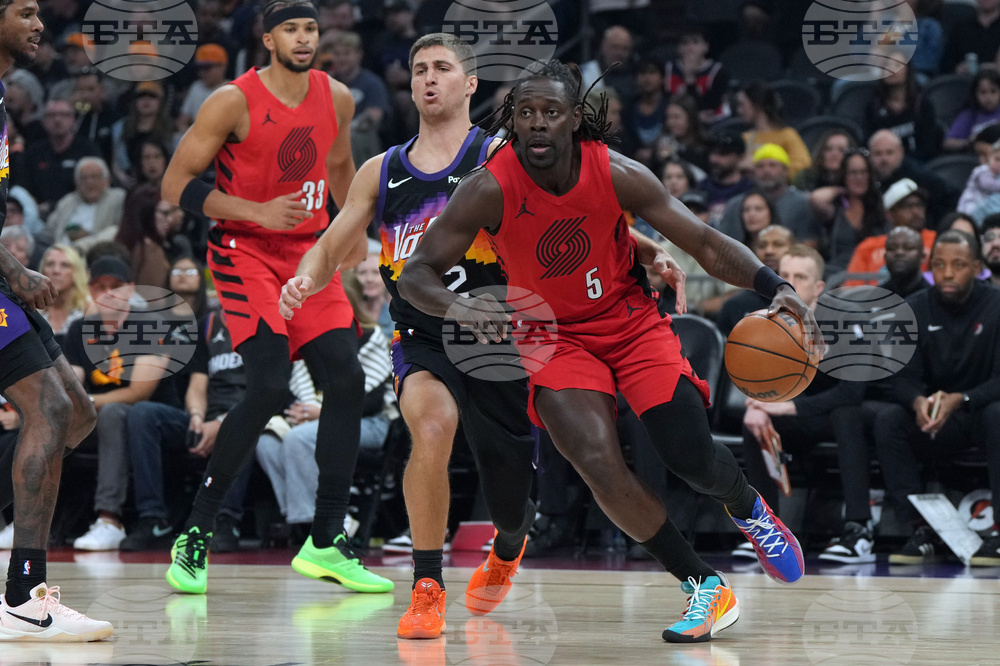 Trail Blazers Suns Basketball